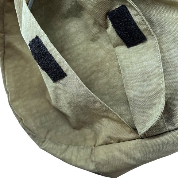 AmeriBag Healthy Back Bag Crossbody Sling Day Pack Khaki Green Adjustable Travel - Picture 6 of 16